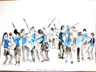 English sword dancing by Malcolm Arnold Primary School
